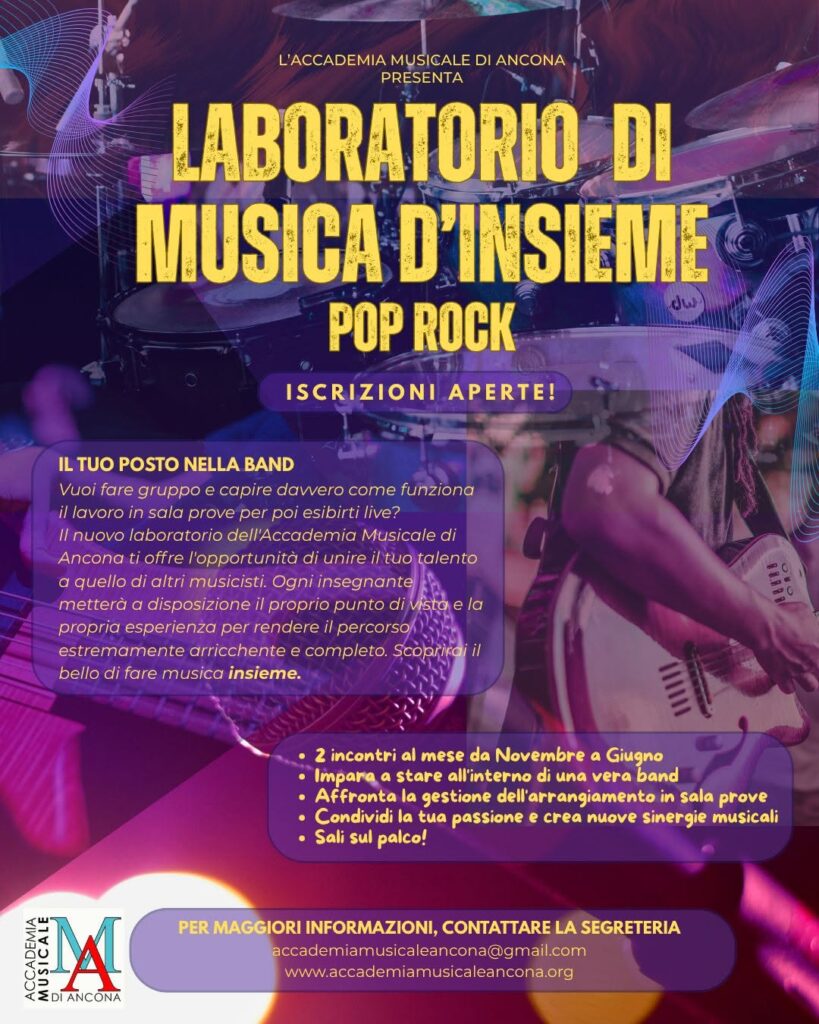 Laboratorio di Musica d'Insieme POP ROCK